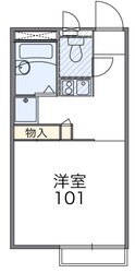 レオパレスクレストの物件間取画像